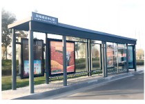 候车亭项目现场实景